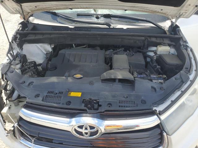 5TDJKRFH4FS121555 - 2015 TOYOTA HIGHLANDER XLE WHITE photo 11
