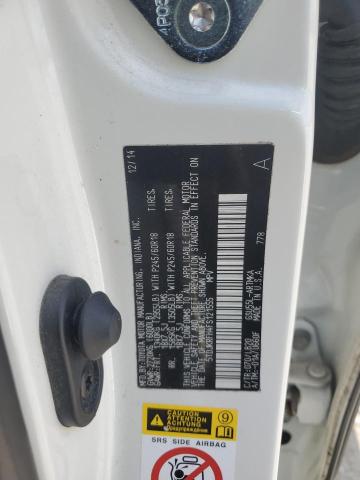 5TDJKRFH4FS121555 - 2015 TOYOTA HIGHLANDER XLE WHITE photo 12