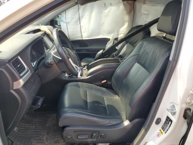 5TDJKRFH4FS121555 - 2015 TOYOTA HIGHLANDER XLE WHITE photo 7