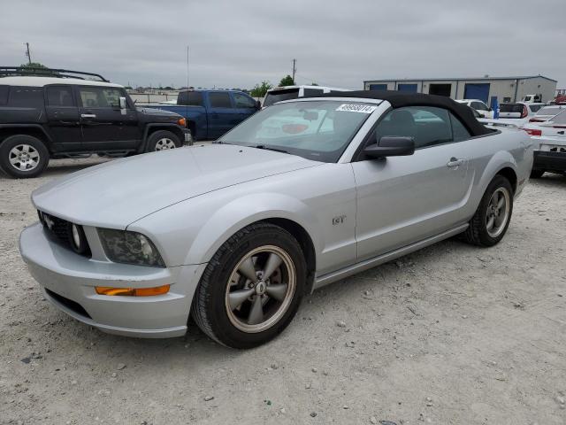 1ZVHT85H755250091 - 2005 FORD MUSTANG GT SILVER photo 1