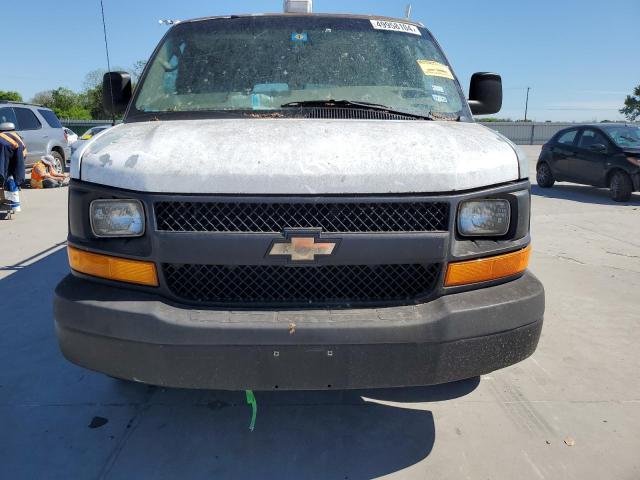 1GCGG25V941173638 - 2004 CHEVROLET EXPRESS G2 WHITE photo 5