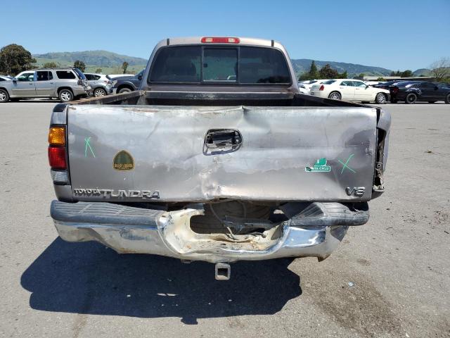 5TBRT3414YS051845 - 2000 TOYOTA TUNDRA ACCESS CAB ვერცხლისფერი ფოტო 6