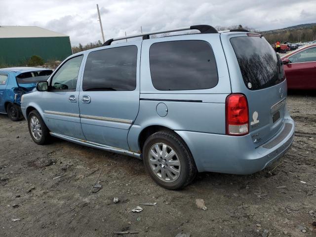 5GADV33W97D182323 - 2007 BUICK TERRAZA CXL BLUE photo 2