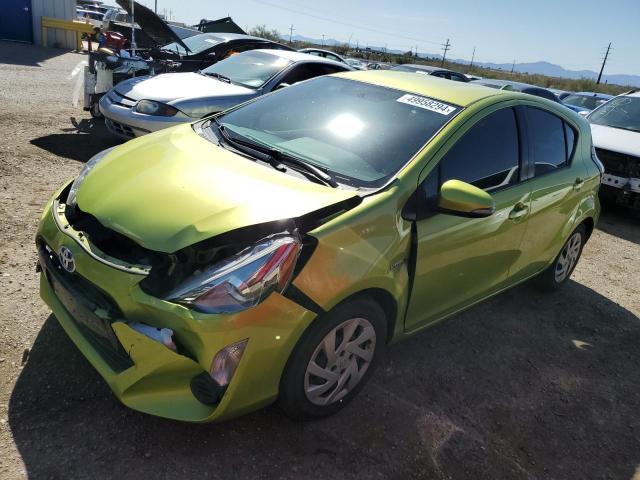 JTDKDTB34F1109098 - 2015 TOYOTA PRIUS C GREEN photo 1