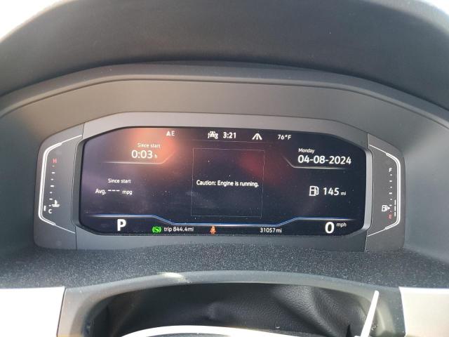 1V2KE2CA0NC218017 - 2022 VOLKSWAGEN ATLAS CROS SE Черный фото 9