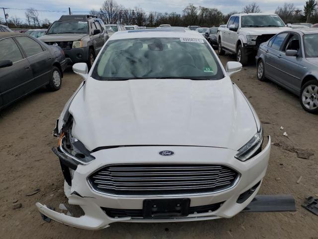 3FA6P0LU6DR316910 - 2013 FORD FUSION SE HYBRID WHITE photo 5