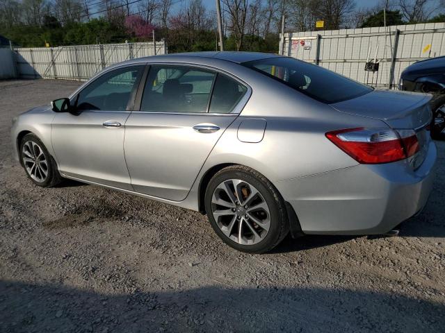 1HGCR2F52DA282838 - 2013 HONDA ACCORD SPORT SILVER photo 2