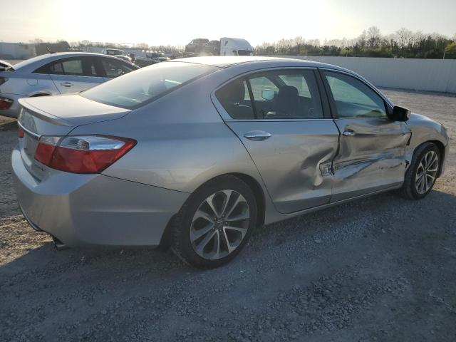 1HGCR2F52DA282838 - 2013 HONDA ACCORD SPORT SILVER photo 3