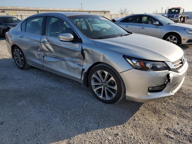 1HGCR2F52DA282838 - 2013 HONDA ACCORD SPORT SILVER photo 4