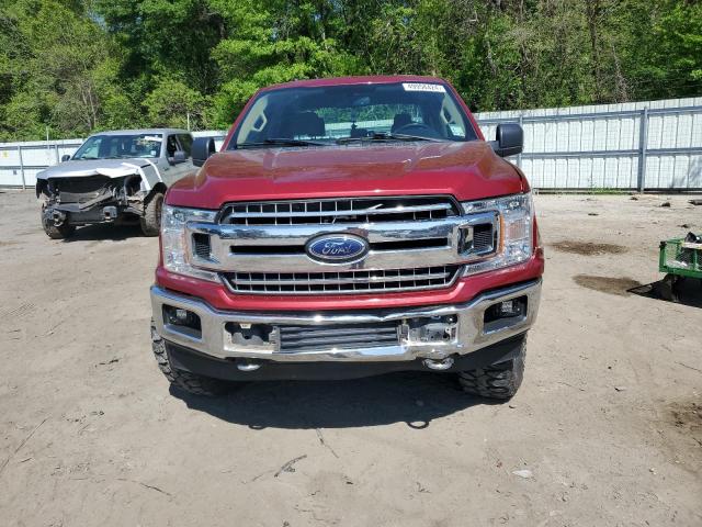 1FTEW1E51JKD66831 - 2018 FORD F150 SUPERCREW RED photo 5