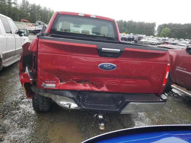 1FTEW1E51JKD66831 - 2018 FORD F150 SUPERCREW RED photo 6