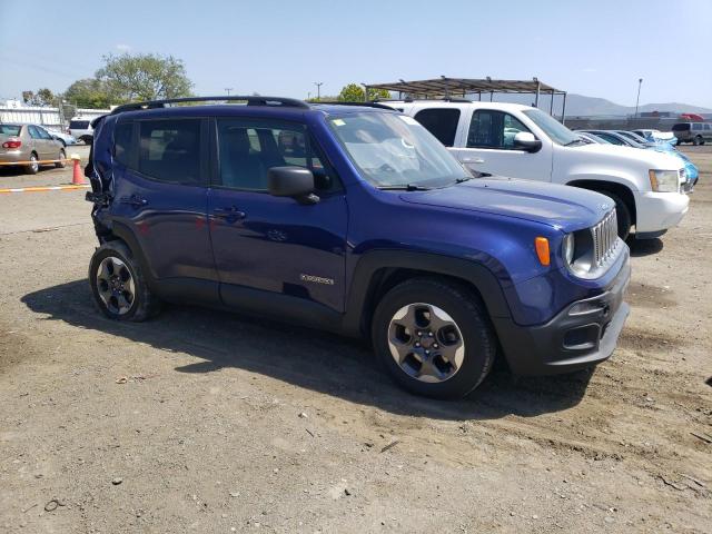 ZACCJAAB0JPG75083 - 2018 JEEP RENEGADE SPORT BLUE photo 4