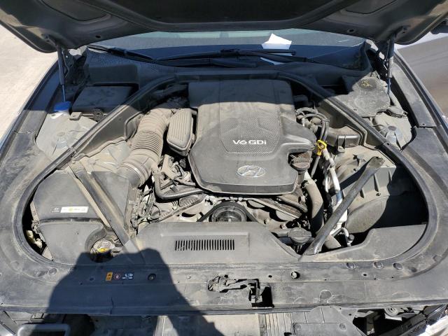 KMHGN4JE4FU053797 - 2015 HYUNDAI GENESIS 3.8L SILVER photo 11