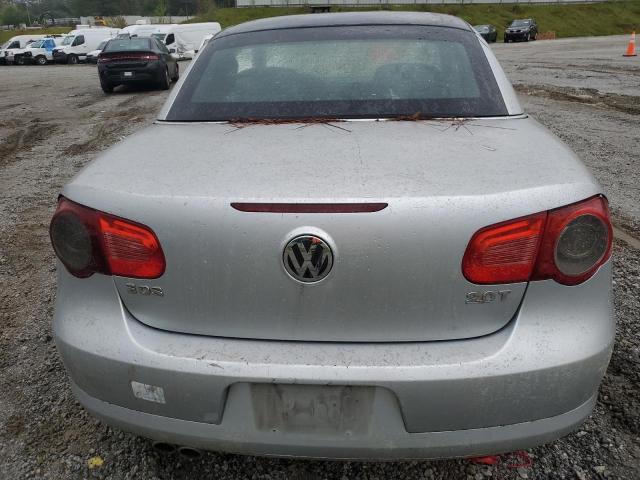 WVWBA71F87V008930 - 2007 VOLKSWAGEN EOS 2.0T SILVER photo 6