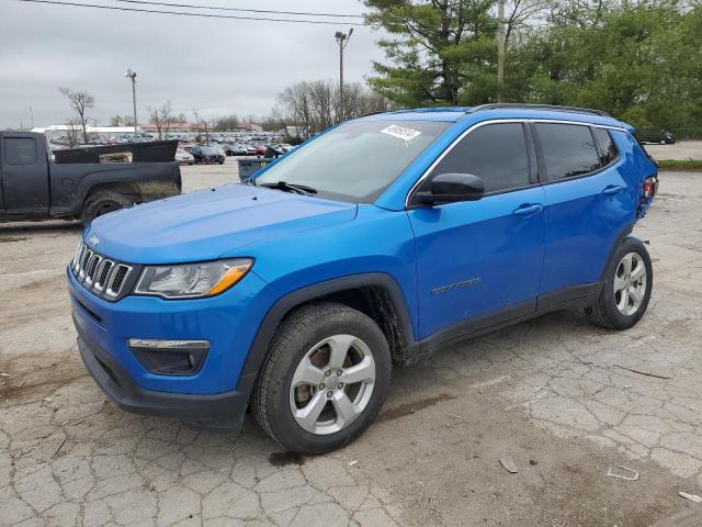 3C4NJDBB5MT559285 - 2021 JEEP COMPASS LATITUDE BLUE photo 1