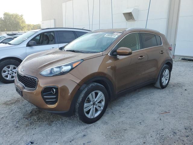 KNDPMCAC1K7526936 - 2019 KIA SPORTAGE LX BROWN photo 1