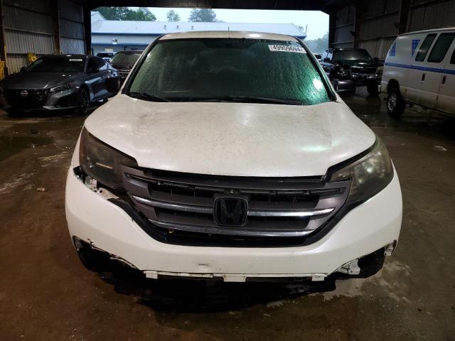 5J6RM3H35EL026587 - 2014 HONDA CR-V LX WHITE photo 5