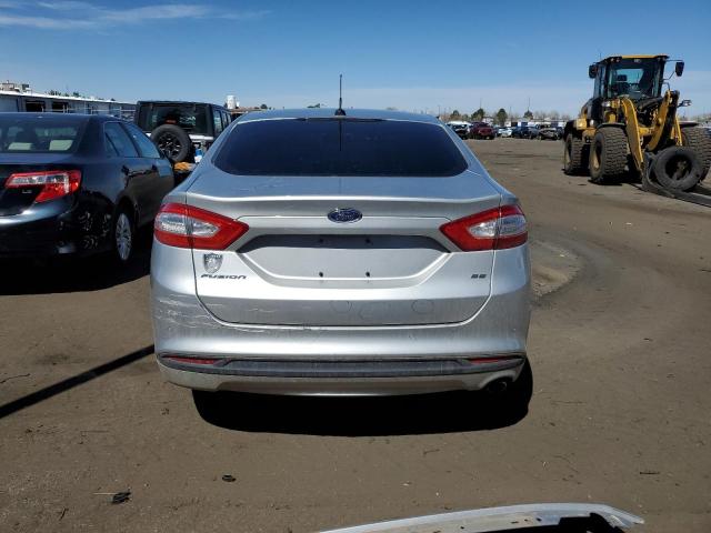 1FA6P0H71E5400639 - 2014 FORD FUSION SE SILVER photo 6