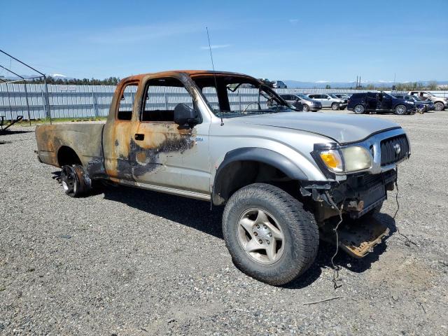 5TEWN72NX3Z278275 - 2003 TOYOTA TACOMA XTRACAB SILVER photo 4