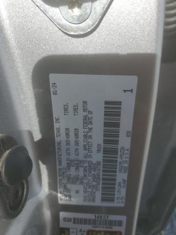 5TFMA5DBXRX167302 - 2024 TOYOTA TUNDRA CREWMAX PLATINUM ვერცხლისფერი ფოტო 12