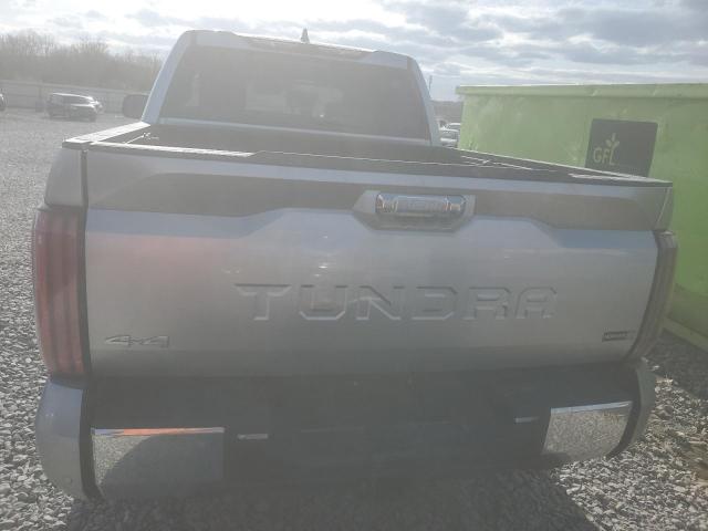 5TFMA5DBXRX167302 - 2024 TOYOTA TUNDRA CREWMAX PLATINUM ვერცხლისფერი ფოტო 6