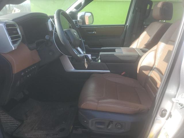 5TFMA5DBXRX167302 - 2024 TOYOTA TUNDRA CREWMAX PLATINUM ვერცხლისფერი ფოტო 7