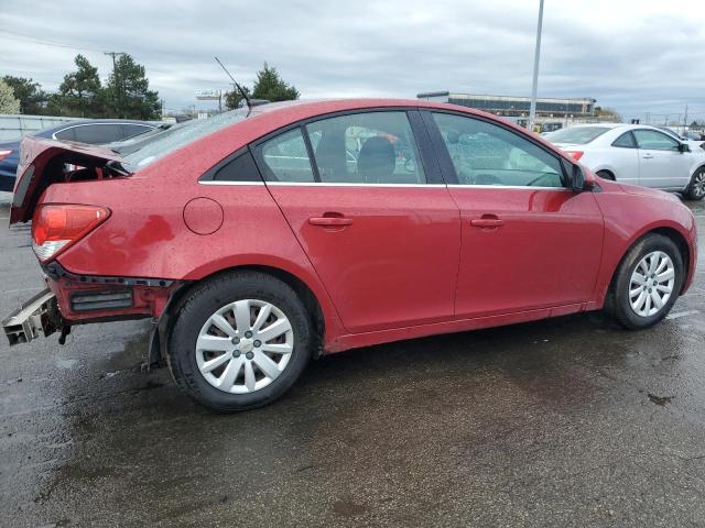 1G1PF5S96B7278586 - 2011 CHEVROLET CRUZE LT RED photo 3