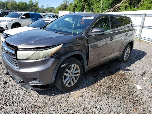 2015 TOYOTA HIGHLANDER LE, 