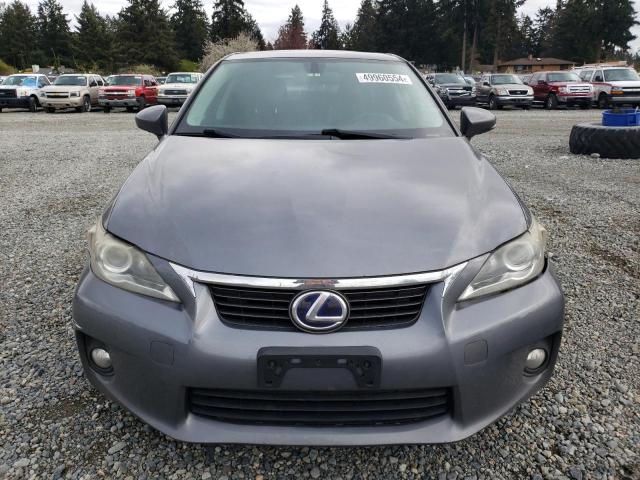 JTHKD5BHXD2136643 - 2013 LEXUS CT 200 GRAY photo 5