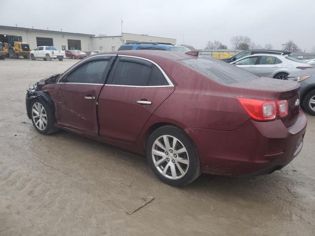 1G11F5SL8FF117783 - 2015 CHEVROLET MALIBU LTZ MAROON photo 2