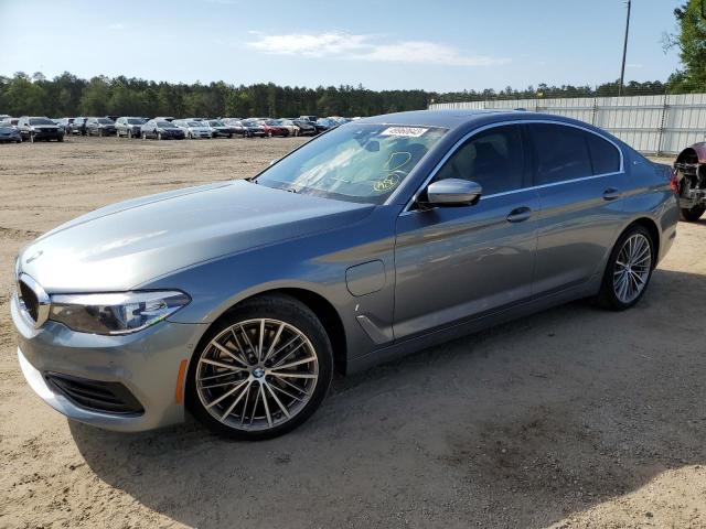 WBAJA9C56KB393777 - 2019 BMW 530E SILVER photo 1