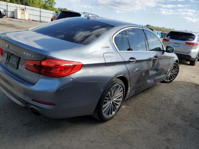 WBAJA9C56KB393777 - 2019 BMW 530E SILVER photo 3