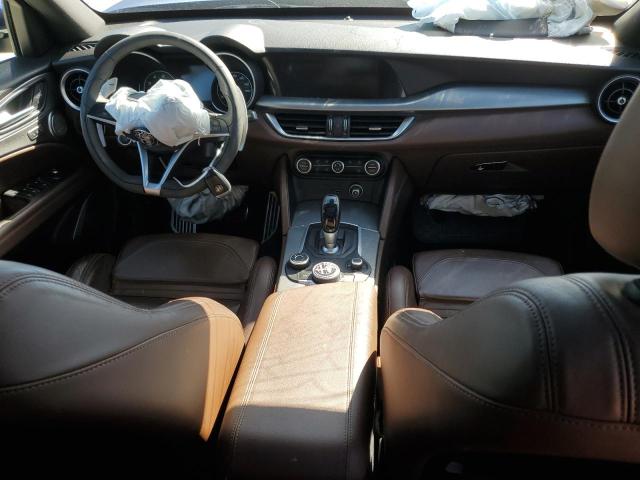 ZASFAKNN2J7C17637 - 2018 ALFA ROMEO STELVIO TI SPORT BLUE photo 8