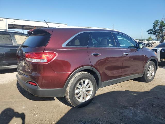 5XYPG4A38HG204660 - 2017 KIA SORENTO LX MAROON photo 3