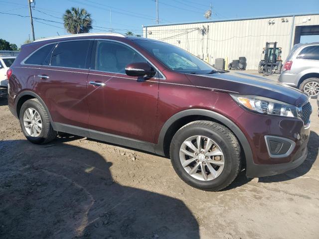 5XYPG4A38HG204660 - 2017 KIA SORENTO LX MAROON photo 4