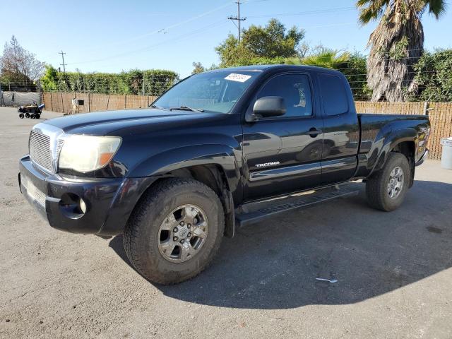 5TEUU42N06Z148910 - 2006 TOYOTA TACOMA ACCESS CAB BLACK photo 1