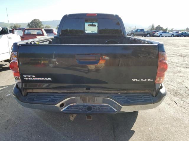 5TEUU42N06Z148910 - 2006 TOYOTA TACOMA ACCESS CAB შავი ფოტო 6