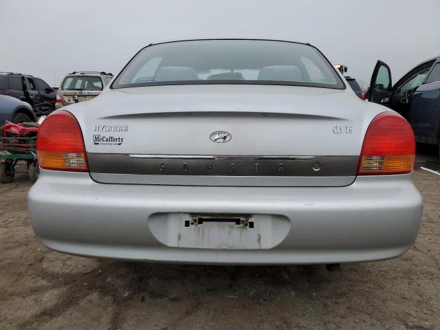 KMHWF35V81A437413 - 2001 HYUNDAI SONATA GLS SILVER photo 6