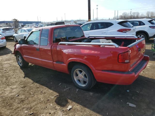 1GTCS1955Y8292818 - 2000 GMC SONOMA RED photo 2