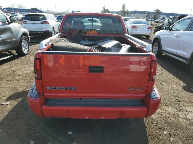 1GTCS1955Y8292818 - 2000 GMC SONOMA RED photo 6