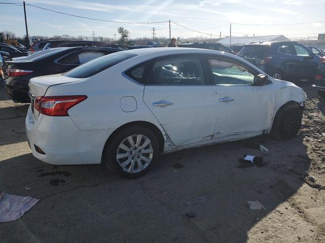 3N1AB7AP3KY338636 - 2019 NISSAN SENTRA S WHITE photo 3