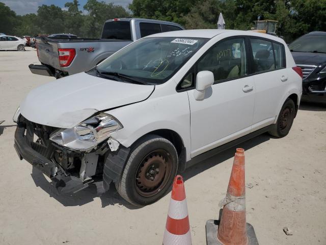 3N1BC13E48L394987 - 2008 NISSAN VERSA S WHITE photo 1