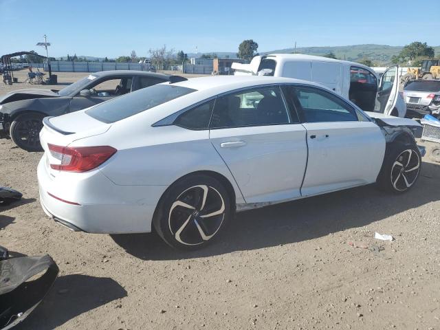 1HGCV1F30MA046953 - 2021 HONDA ACCORD SPORT WHITE photo 3