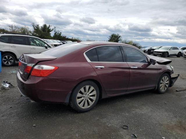 1HGCR3F88EA001451 - 2014 HONDA ACCORD EXL BURGUNDY photo 3