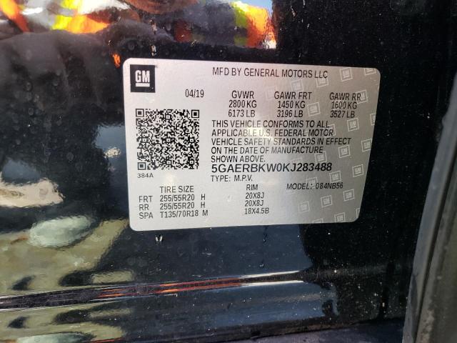 5GAERBKW0KJ283488 - 2019 BUICK ENCLAVE ESSENCE 黑色 照片 14