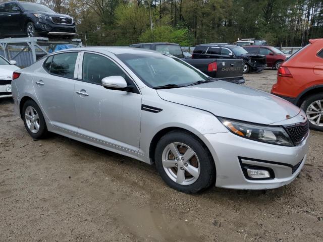 5XXGM4A72FG395442 - 2015 KIA OPTIMA LX SILVER photo 4