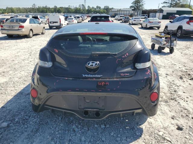 KMHTC6AE1DU125794 - 2013 HYUNDAI VELOSTER TURBO BLACK photo 6