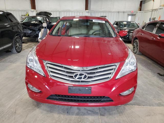 KMHFG4JGXCA183491 - 2012 HYUNDAI AZERA GLS RED photo 5