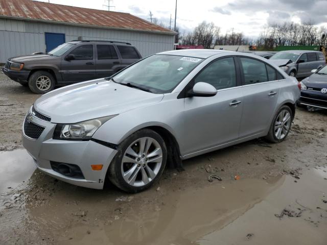 1G1PG5SB8D7144925 - 2013 CHEVROLET CRUZE LTZ SILVER photo 1