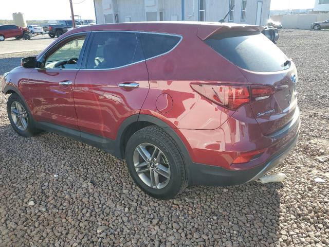 5XYZT3LBXJG528752 - 2018 HYUNDAI SANTA FE S RED photo 2